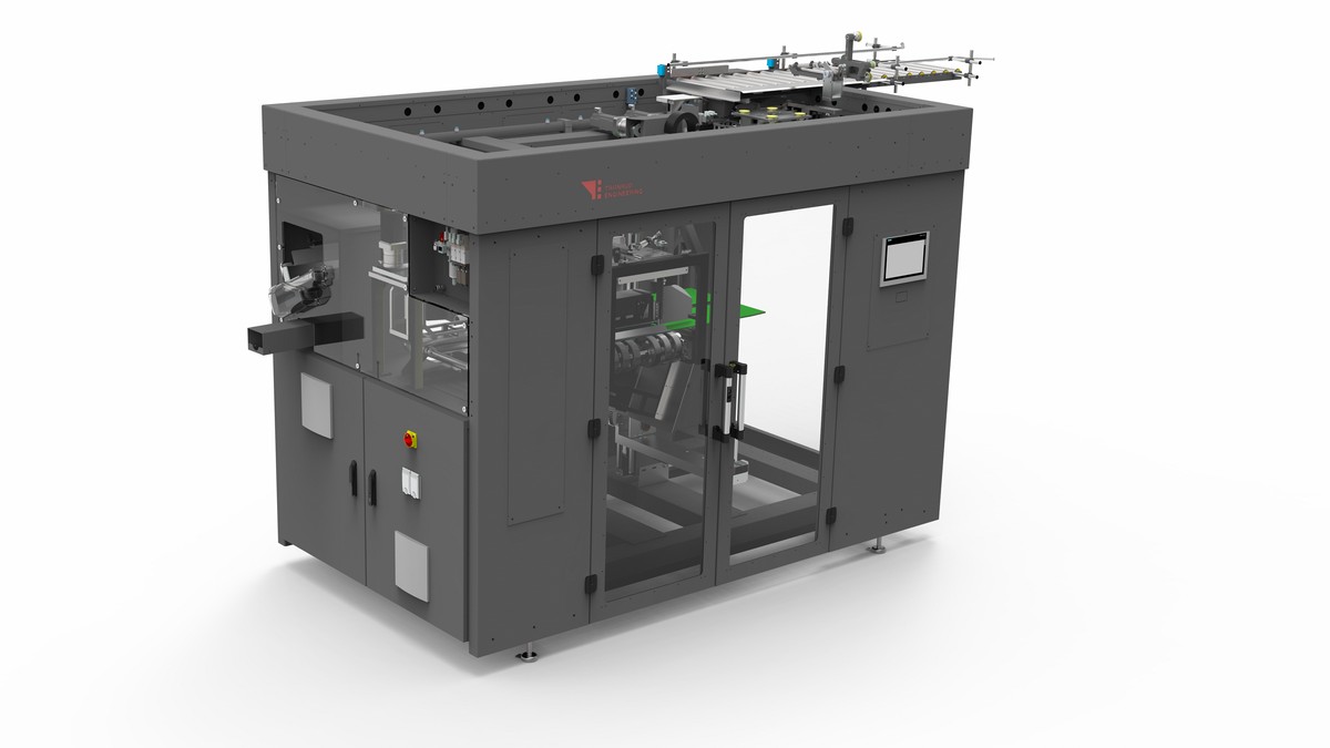 Tray and case packer TCP ST from Tronrud Packaging.