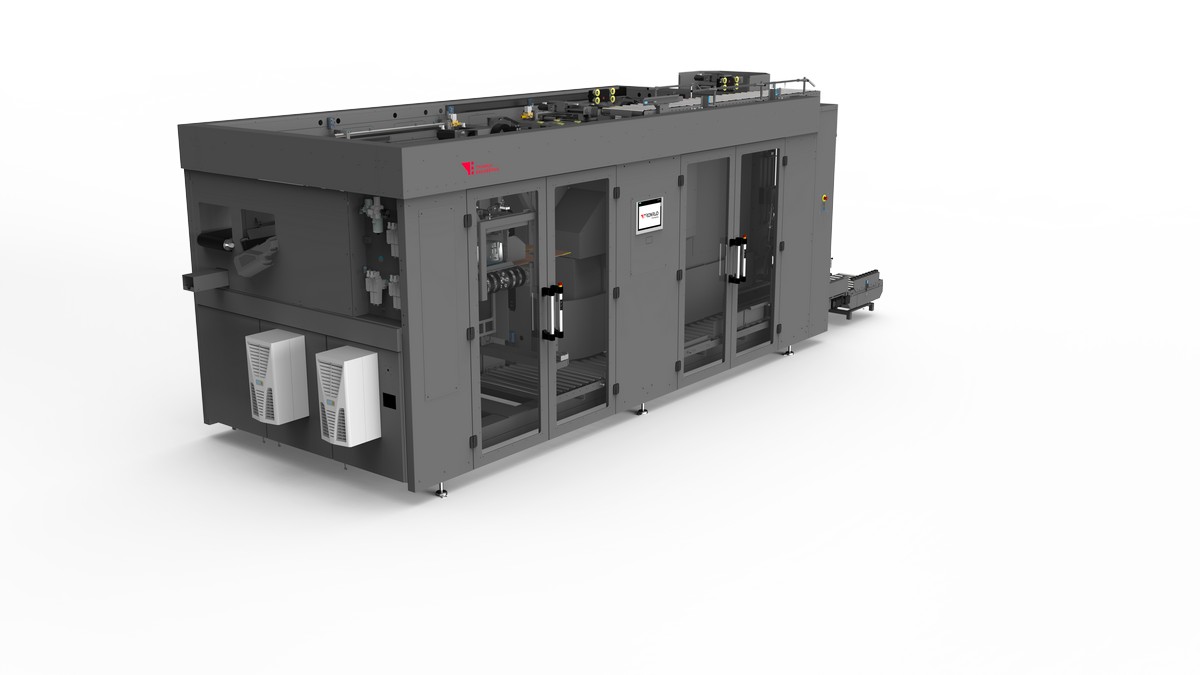 Tray and case packer Dual TCP G3 from Tronrud Packaging.