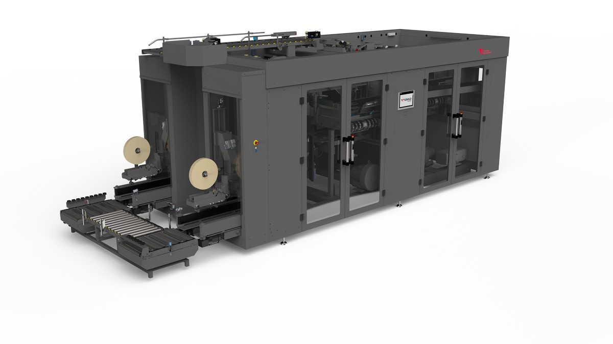 Tray and case packer Dual TCP G3 from Tronrud Packaging.