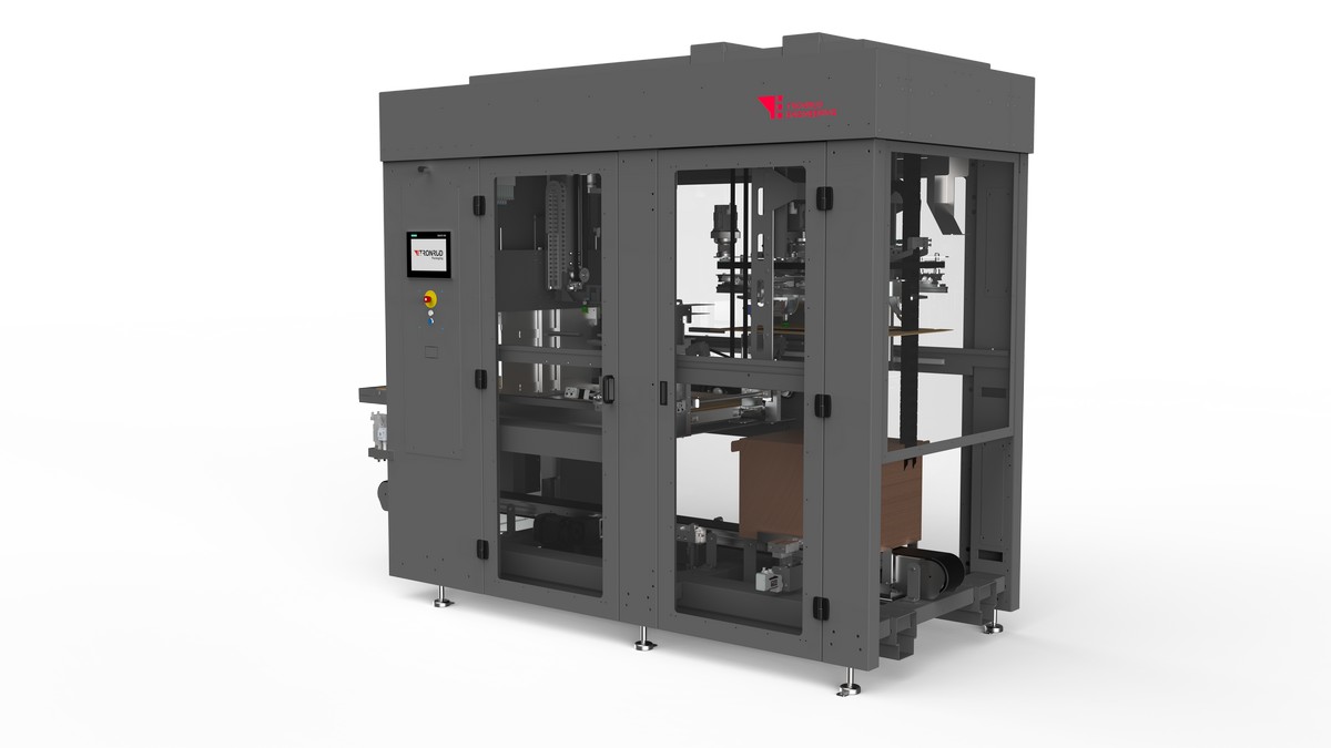 Lid Applicator LA by Tronrud Packaging.