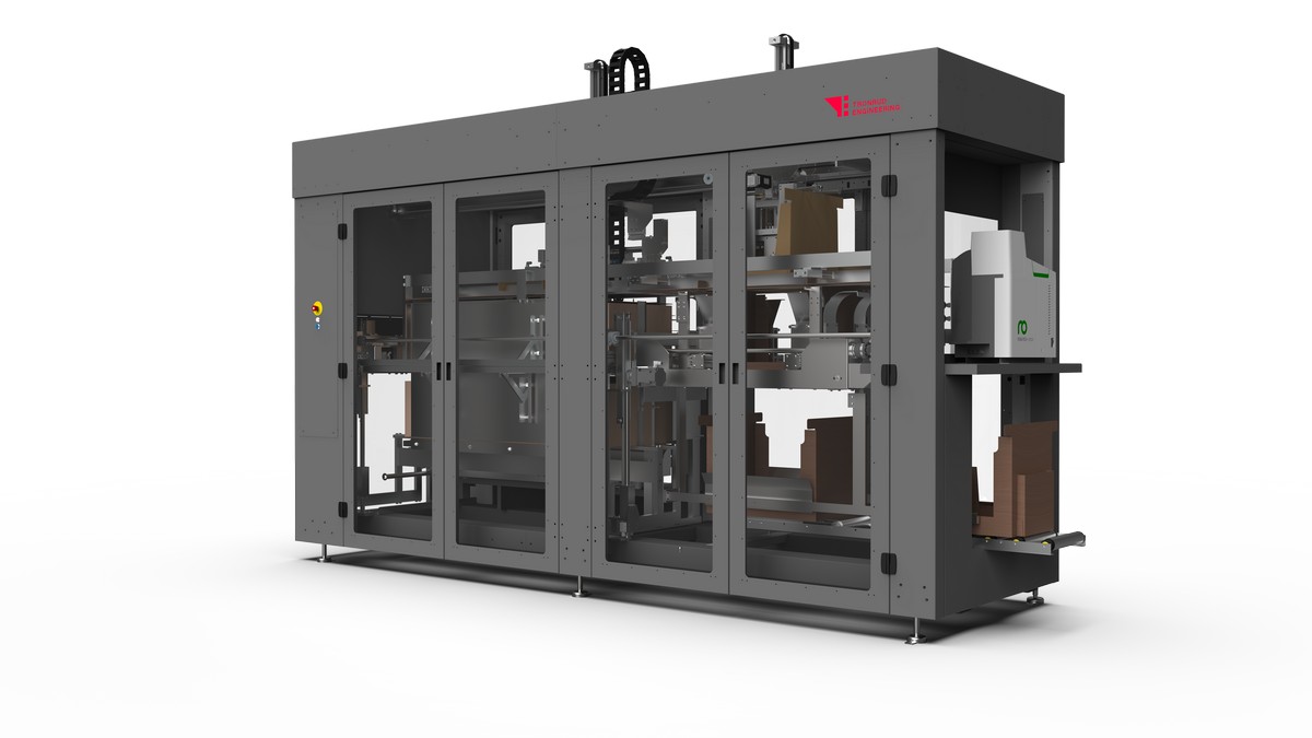 Tray Erector TE from Tronrud Packaging.