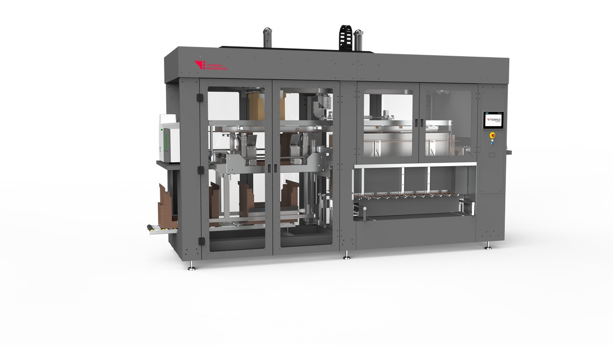 Tray Erector TE from Tronrud Packaging.