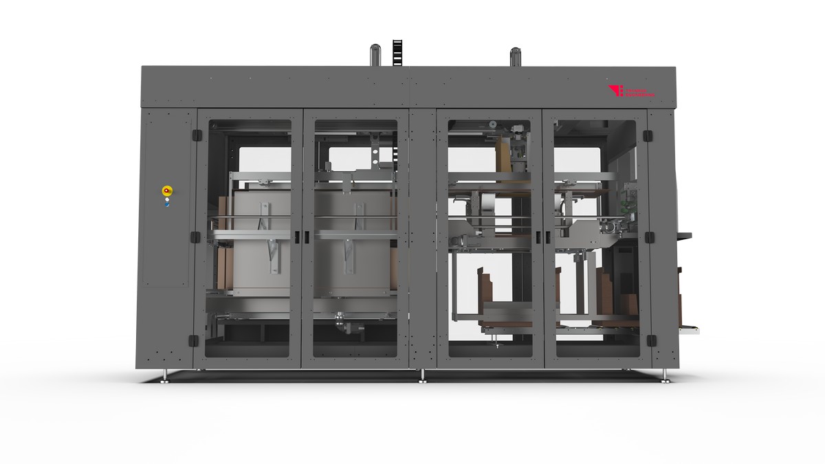 Tray Erector TE from Tronrud Packaging.