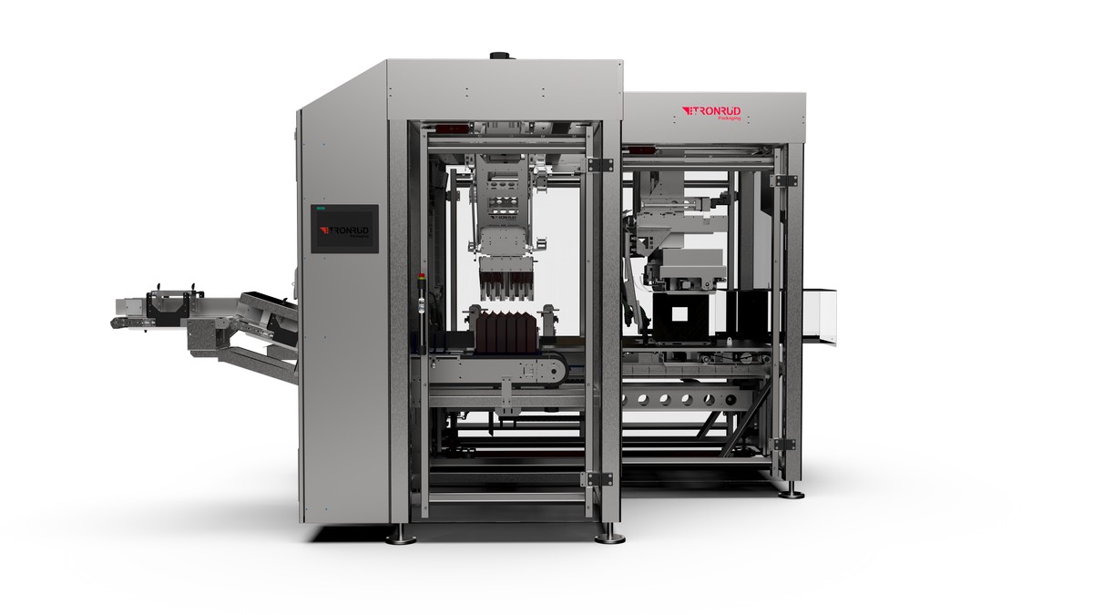 Wrap-around case packer WCP from Tronrud Packaging.